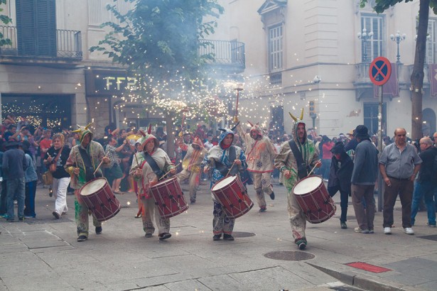 Santes 2015, Encesa diables mataró 2