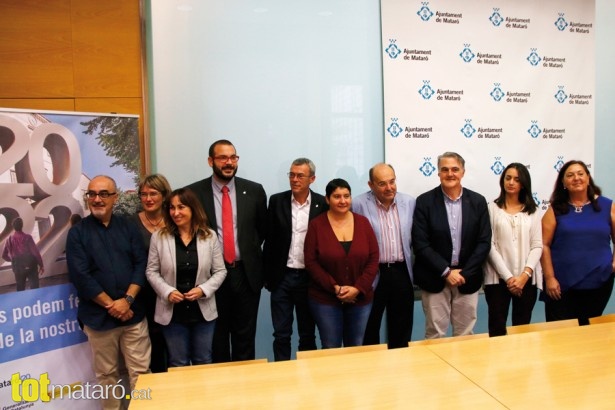 Firma pacte Mataró 2022