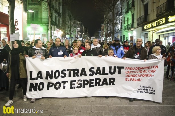 Manifestació Sanitat CAP Rocafonda