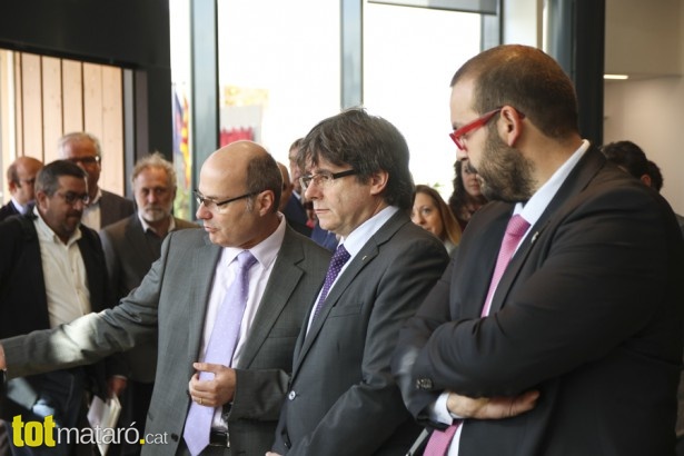 Visita Carles Puigdemont SERHS Food