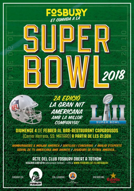 Club Fosbury SuperBowl 2018