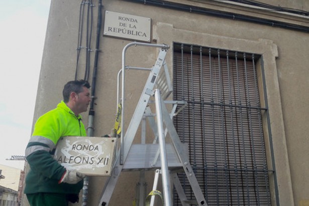 El canvi del nom de la ronda