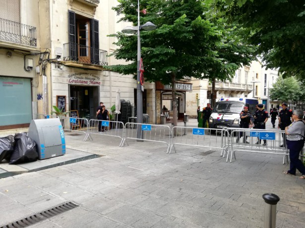 Imatges d'abans les manifestacions