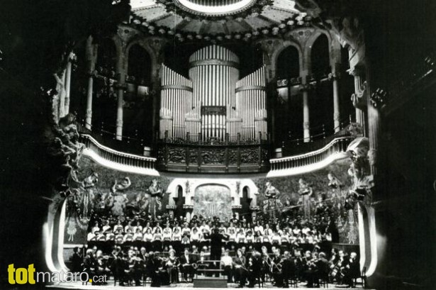 'Mataró canta la Missa de Les Santes al Palau de la Música'