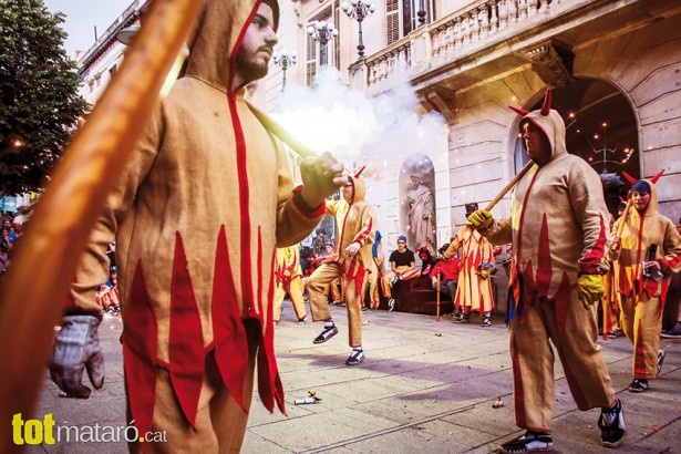 Les Santes 2019, Ball de diables a Mataró