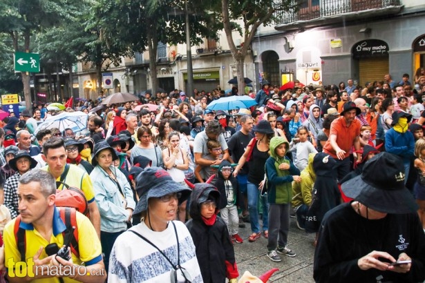 Pluja a Les Santes